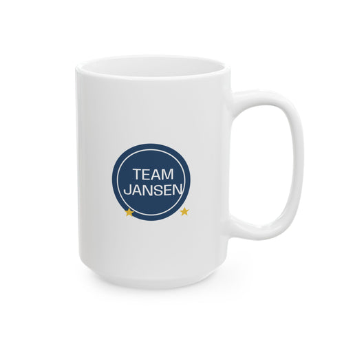 Personalized Team Name Badge Mug