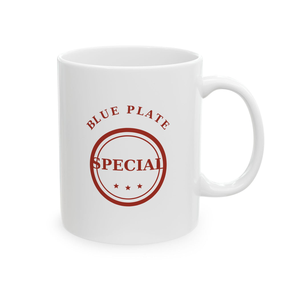 Blue Plate Special Diner Mug