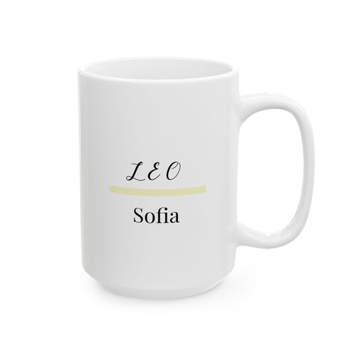 Personalized Zodiac Name Mug