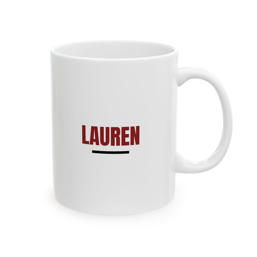 Personalized Varsity Name Mug