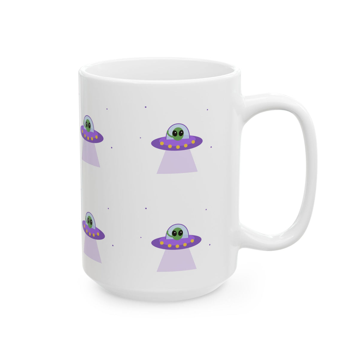 Purple UFO Mug