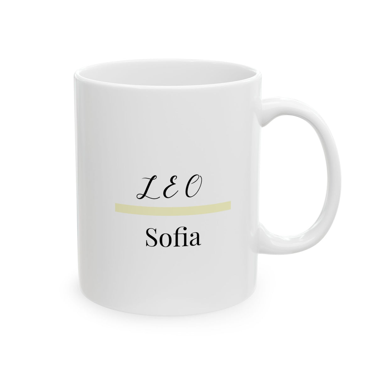 P135 - Ceramic Mug - Personalized