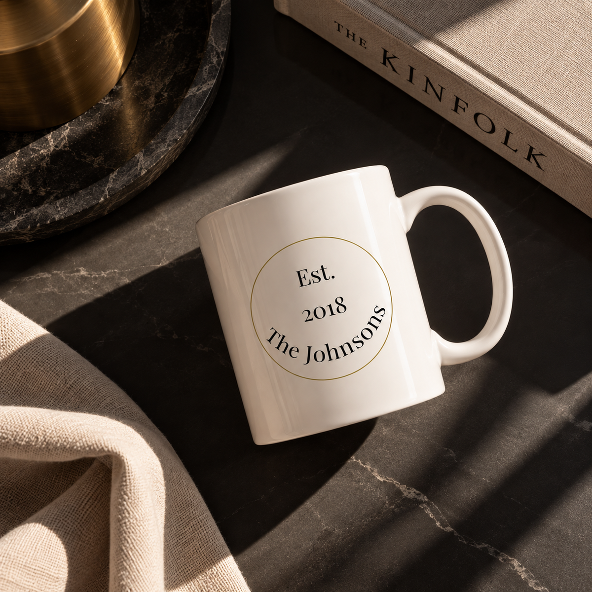 P034 - Ceramic Mug - Personalized