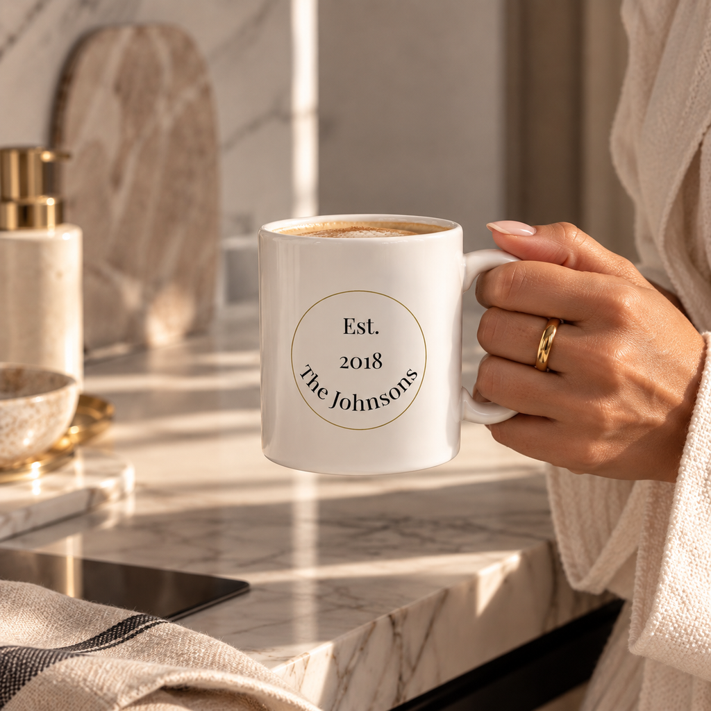 P034 - Ceramic Mug - Personalized