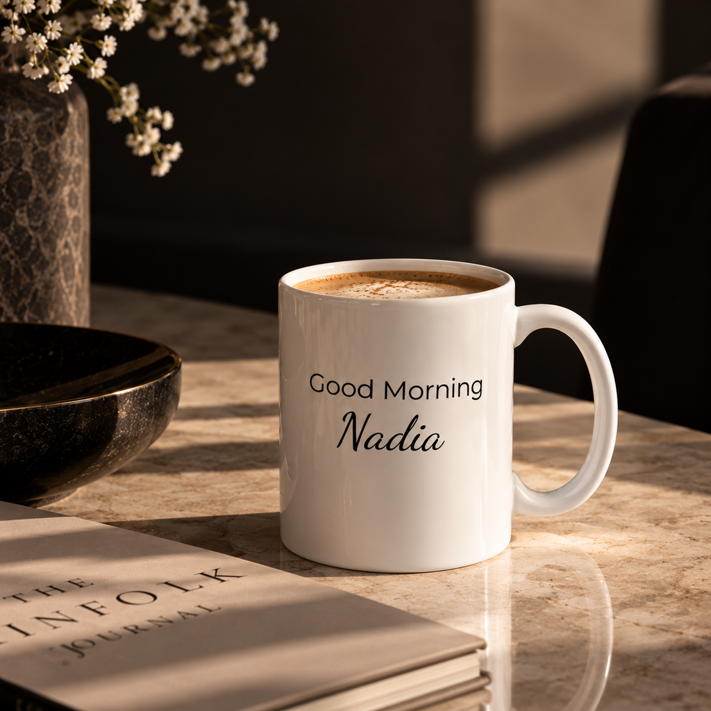 P036 - Ceramic Mug - Personalized