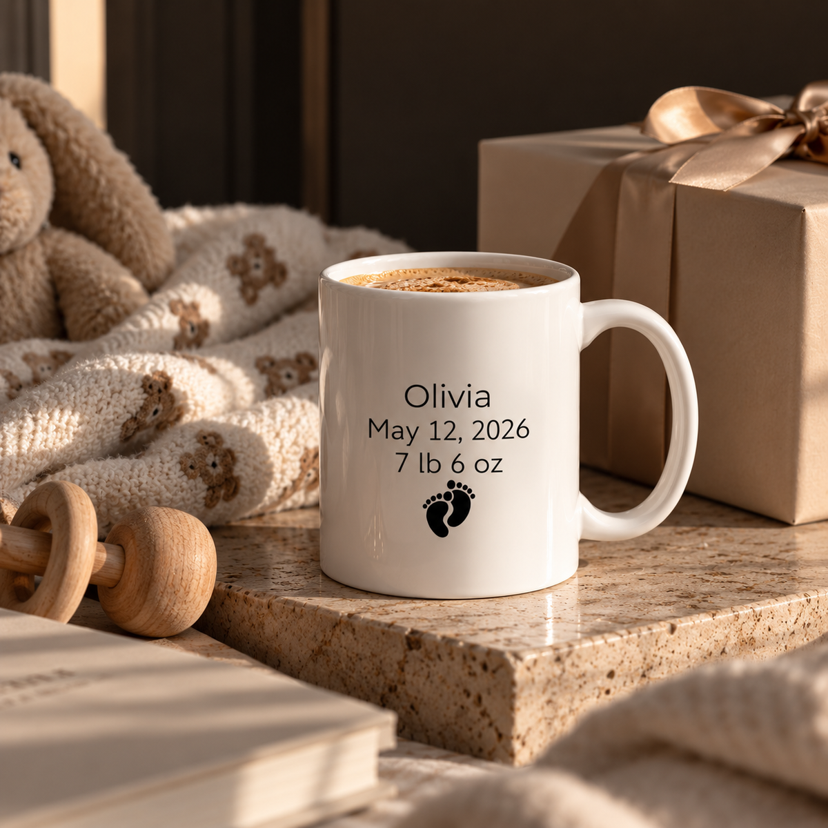 P037 - Ceramic Mug - Personalized