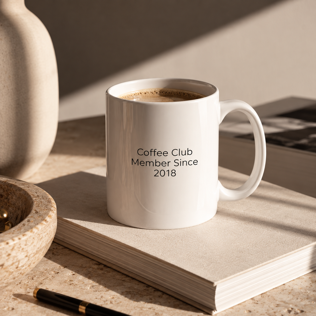 Personalized Coffee Club Mug