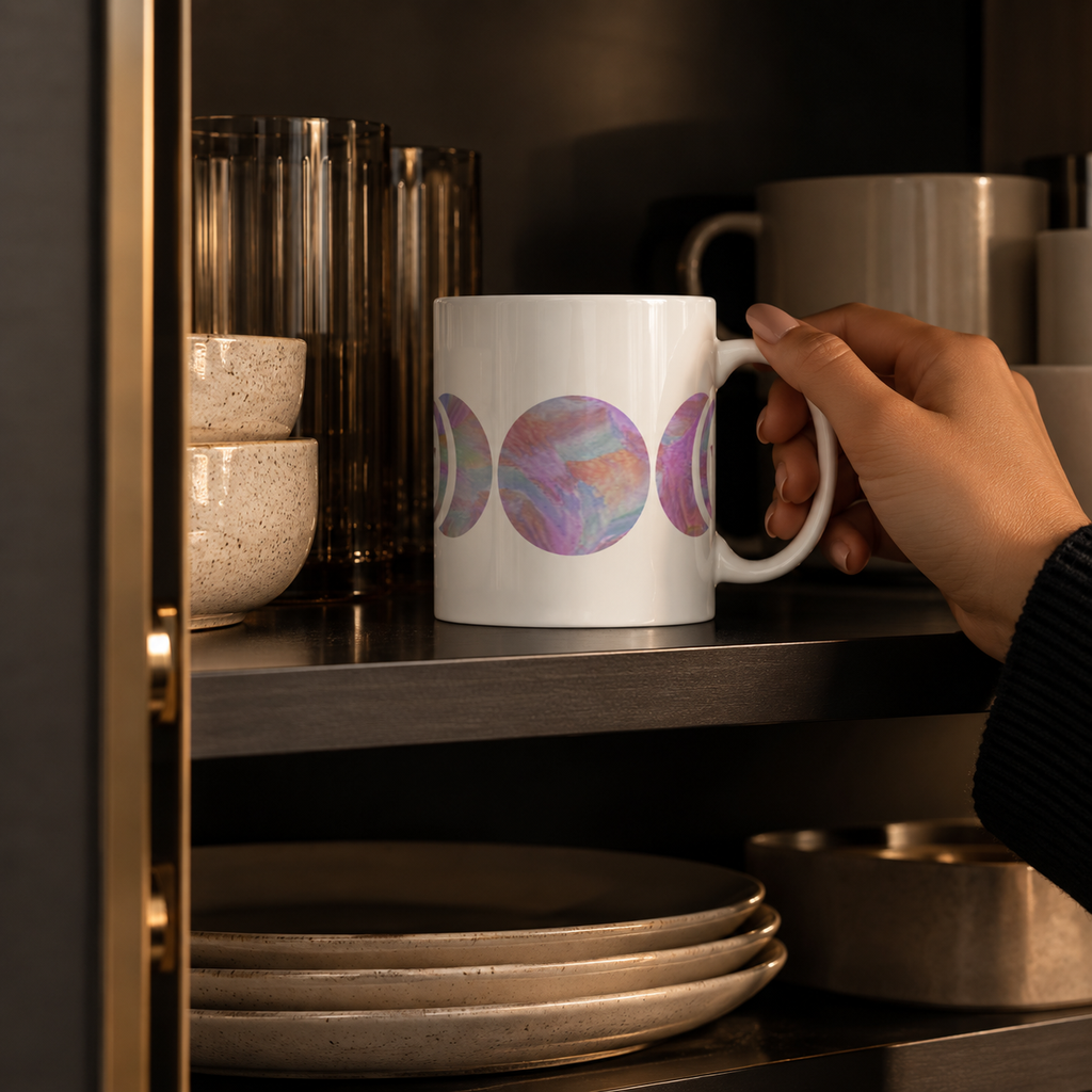 Pastel Moon Mug