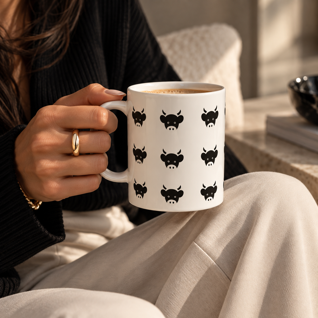 Cow Face Mug