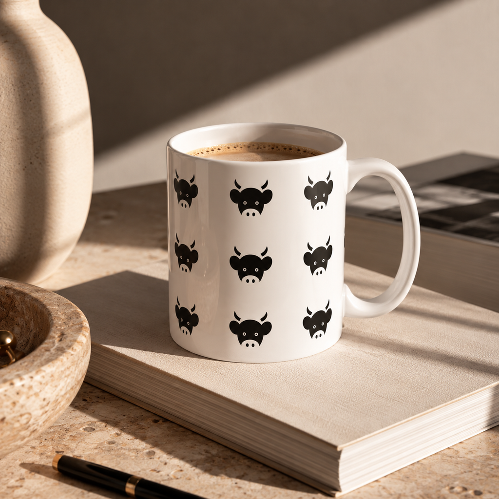 Cow Face Mug