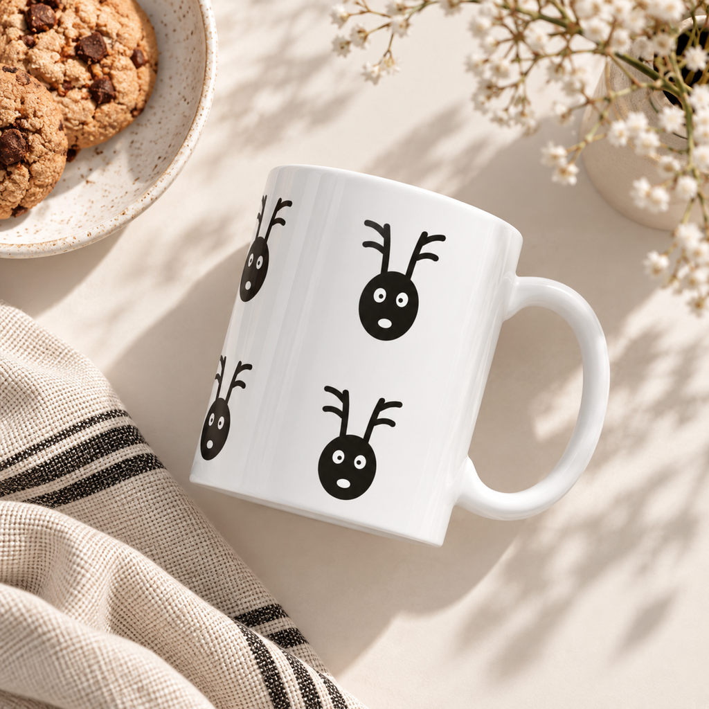 Deer Face Mug