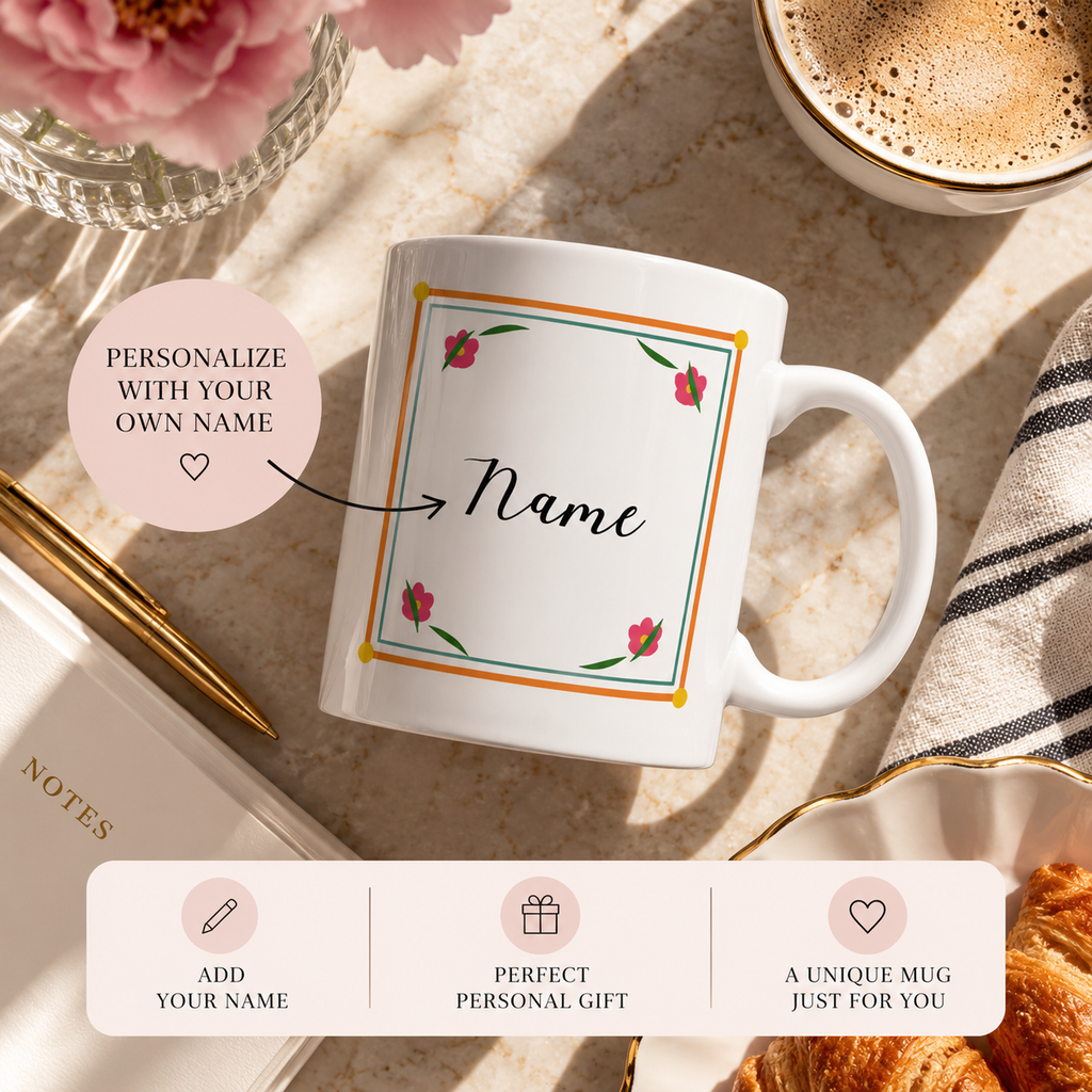 P092 -  Ceramic Mug - Personalized