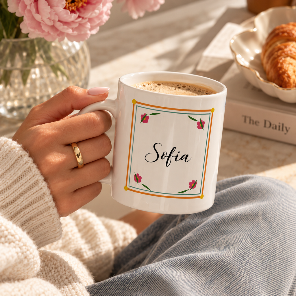 P092 -  Ceramic Mug - Personalized