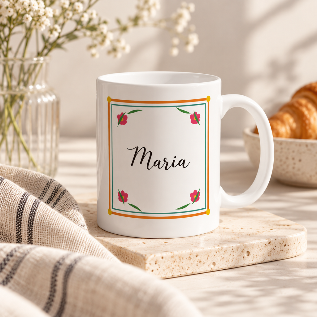 P092 -  Ceramic Mug - Personalized