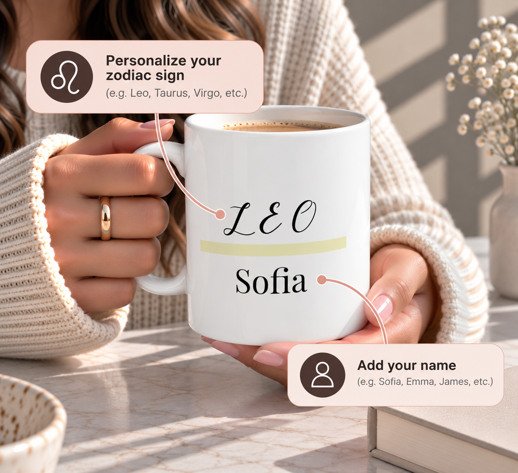 P135 - Ceramic Mug - Personalized