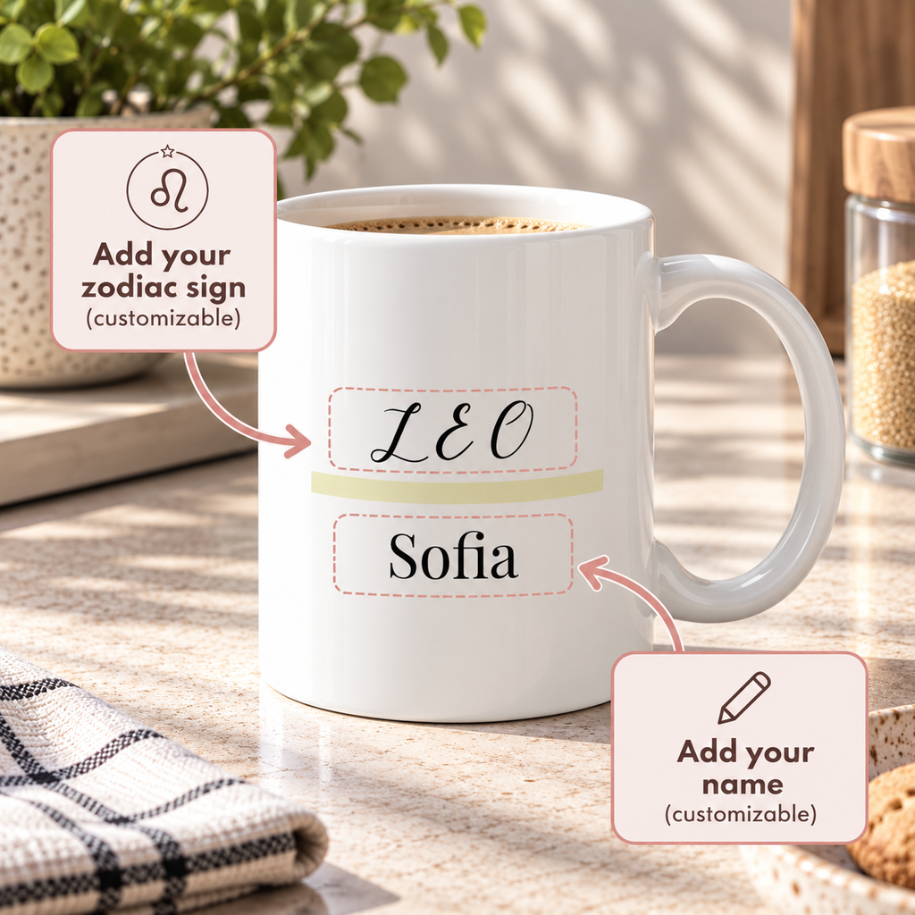 P135 - Ceramic Mug - Personalized