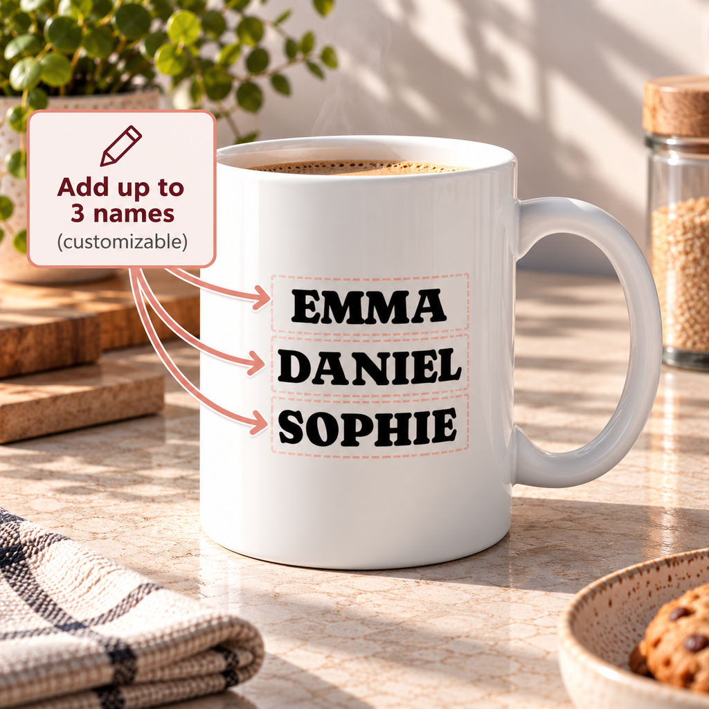 P137 - Ceramic Mug - Personalized