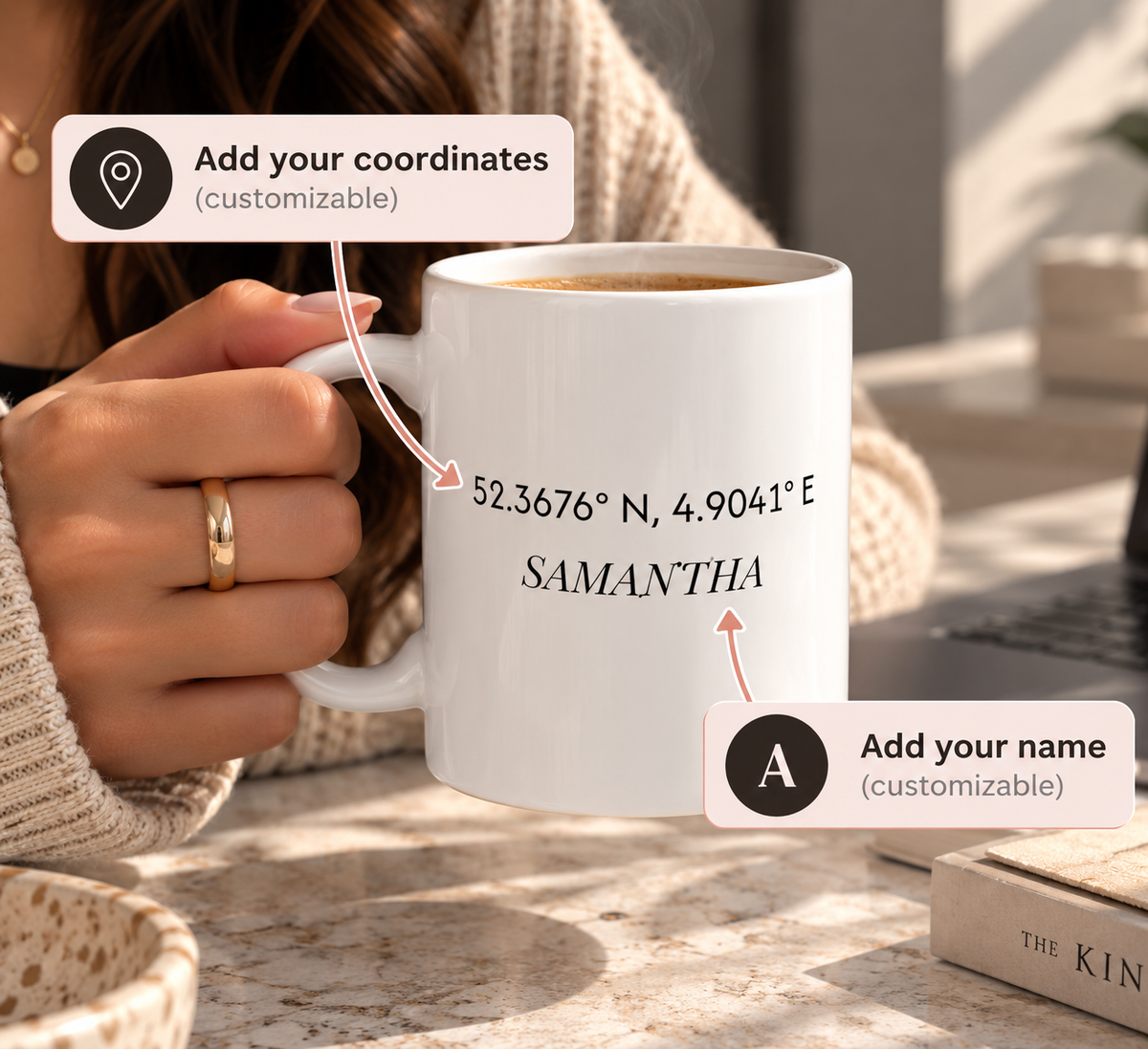 P142 - Ceramic Mug - Personalized