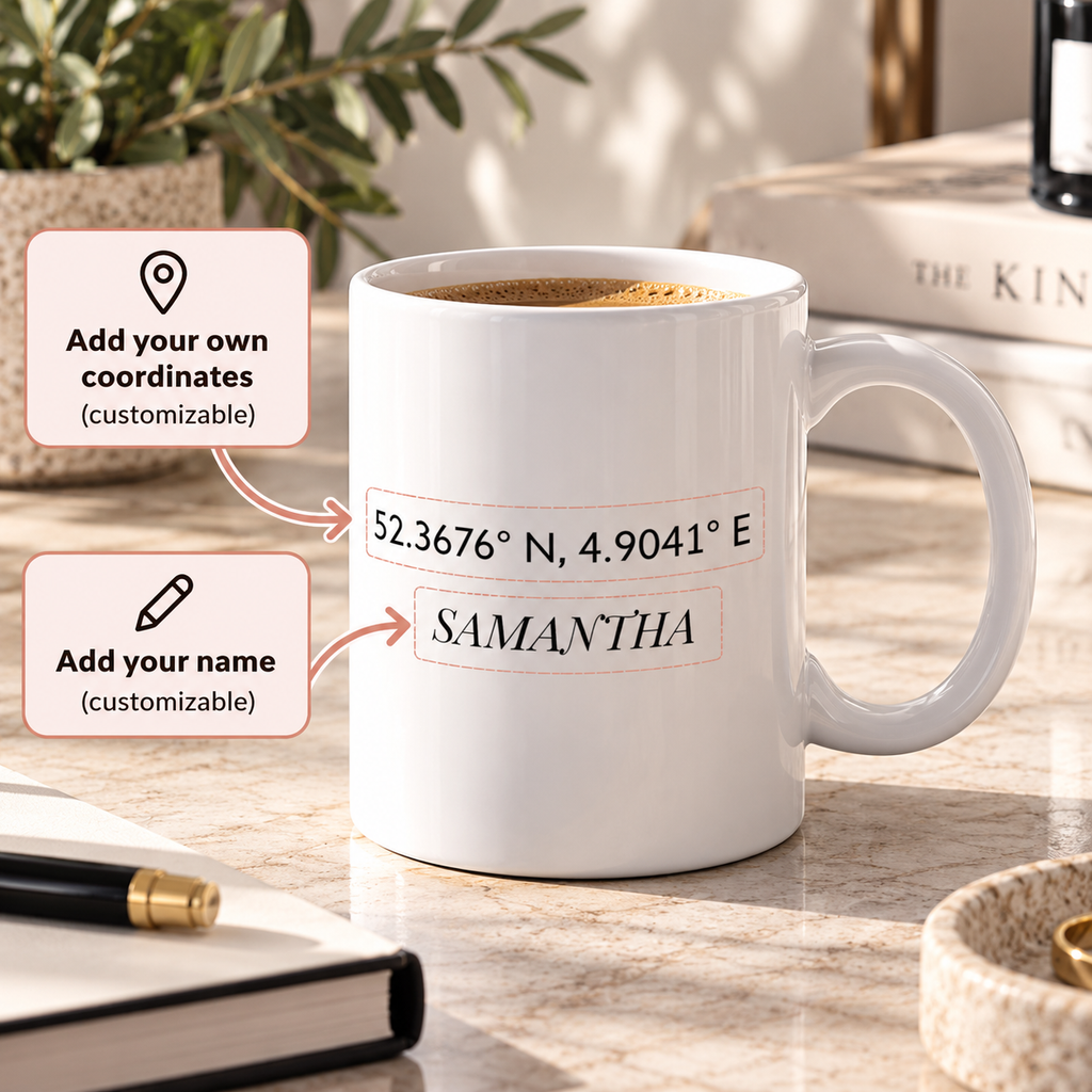 P142 - Ceramic Mug - Personalized