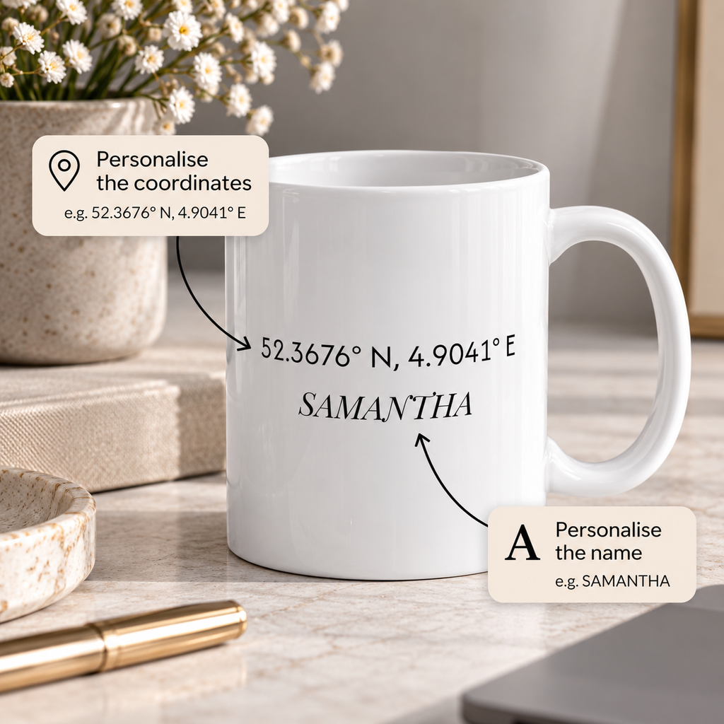 P142 - Ceramic Mug - Personalized
