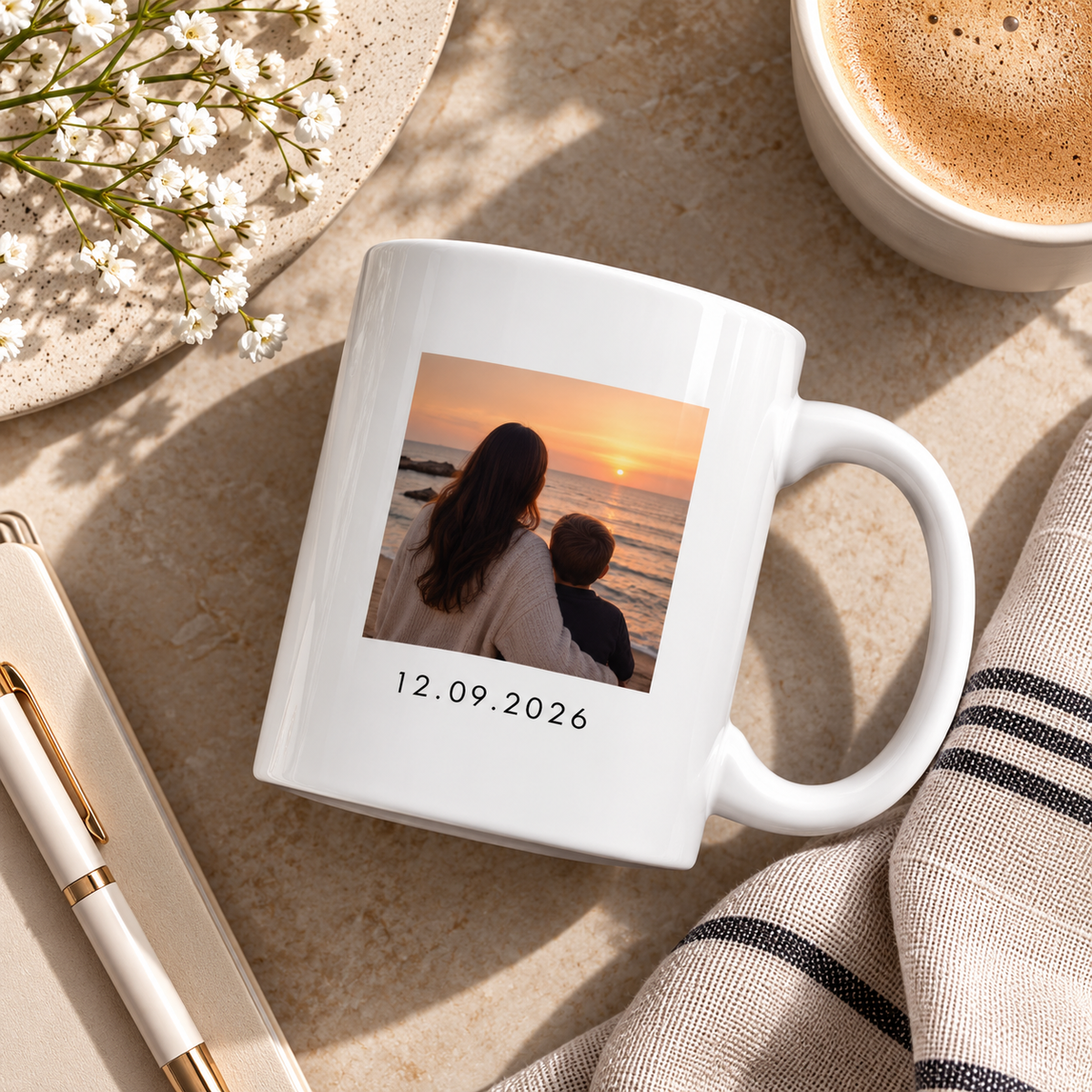 Personalized Polaroid Photo Mug