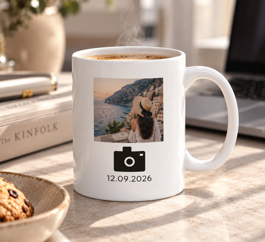 Personalized Polaroid Photo Mug