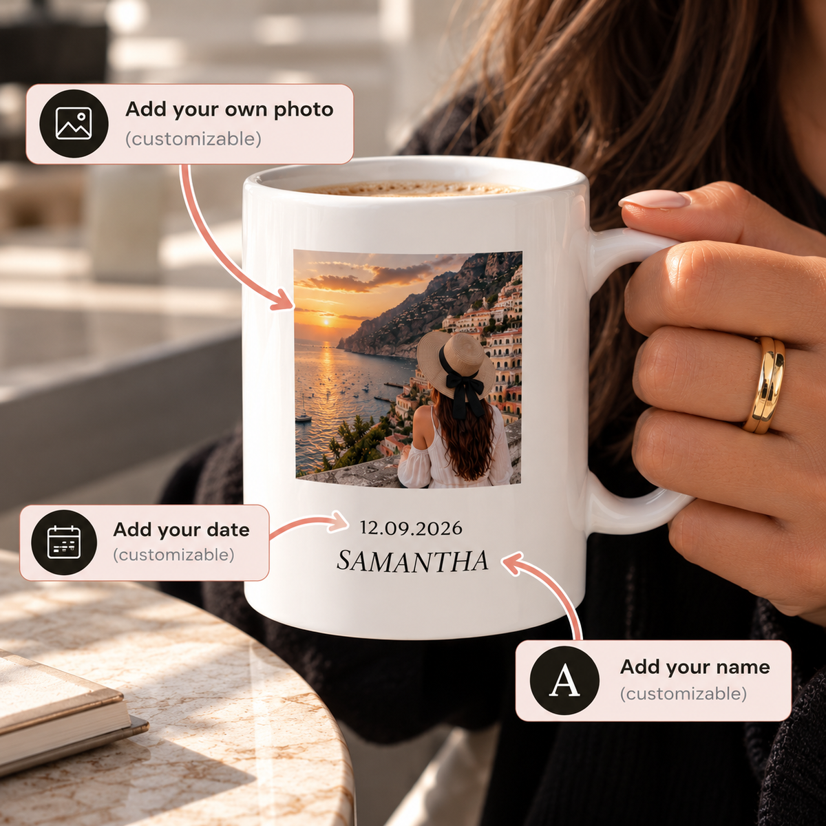P144 - Ceramic Mug - Personalised
