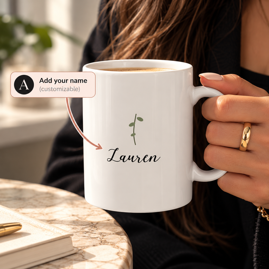 P148 - Ceramic Mug - Personalized