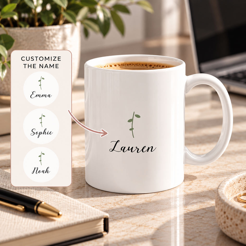 P148 - Ceramic Mug - Personalized