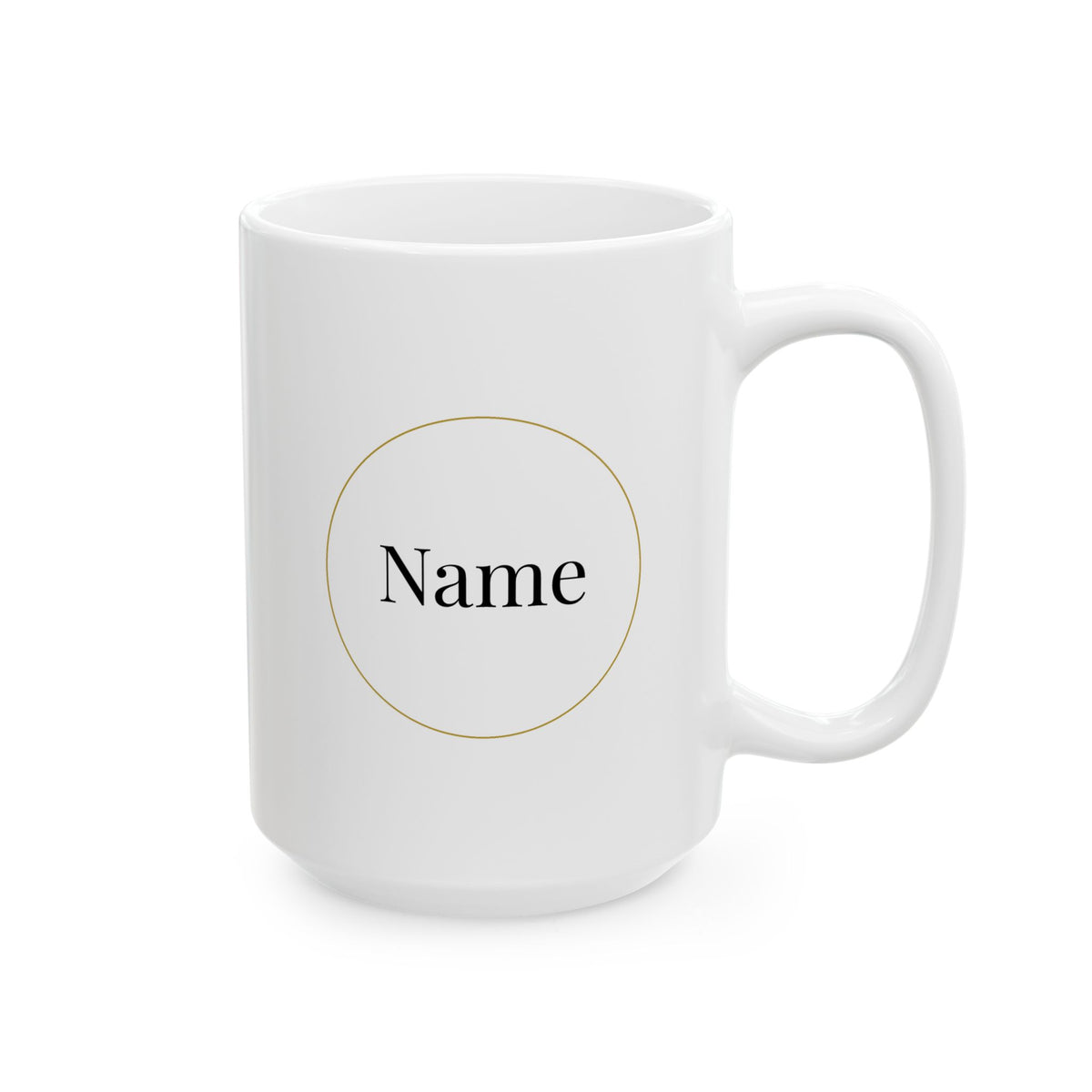 P038 - Ceramic Mug - Personalized