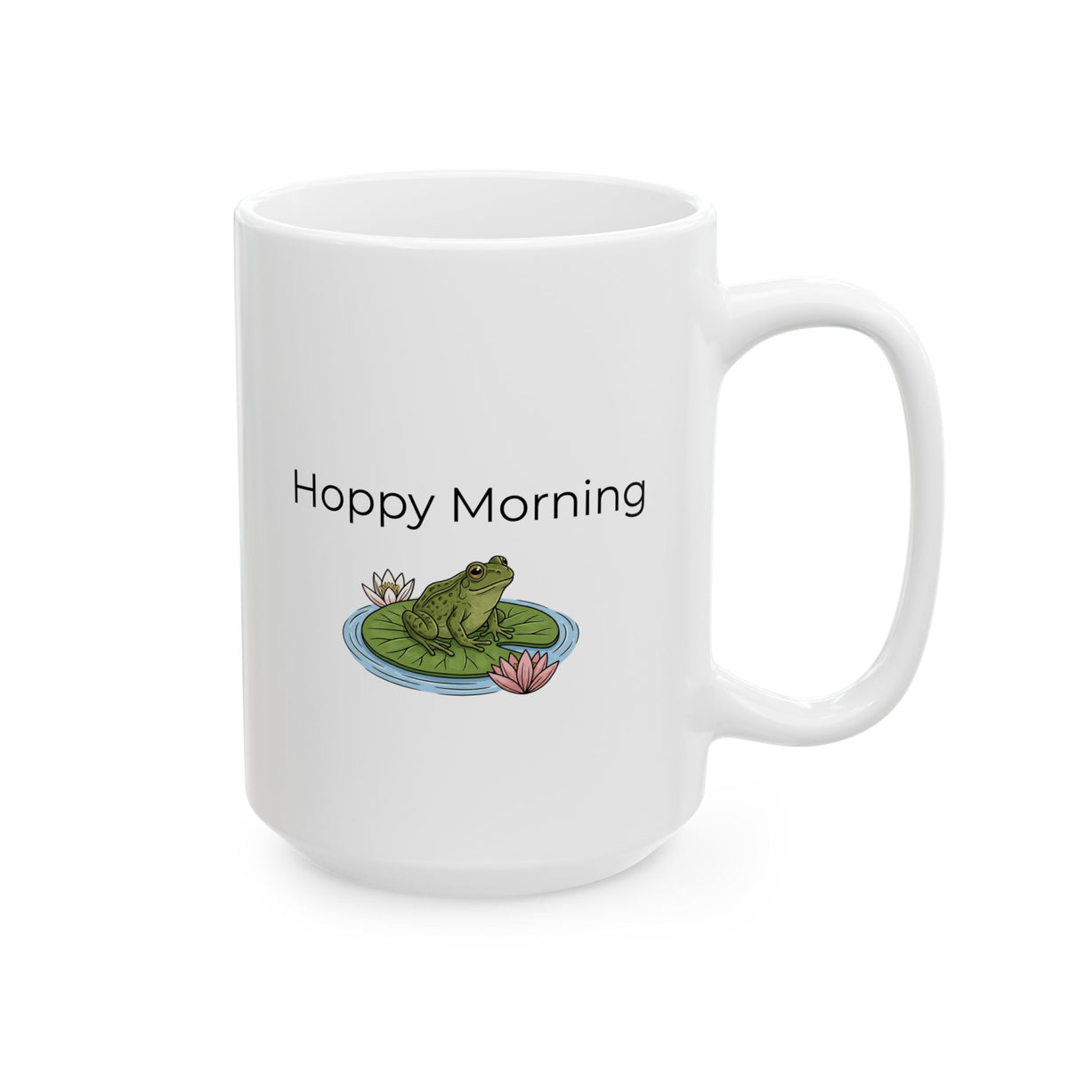 Hoppy Morning Frog Mug