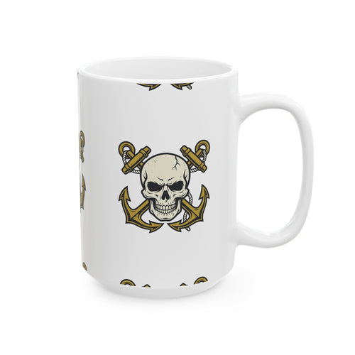 Skull Anchor Mug