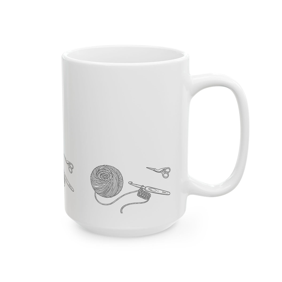Knitting Mug