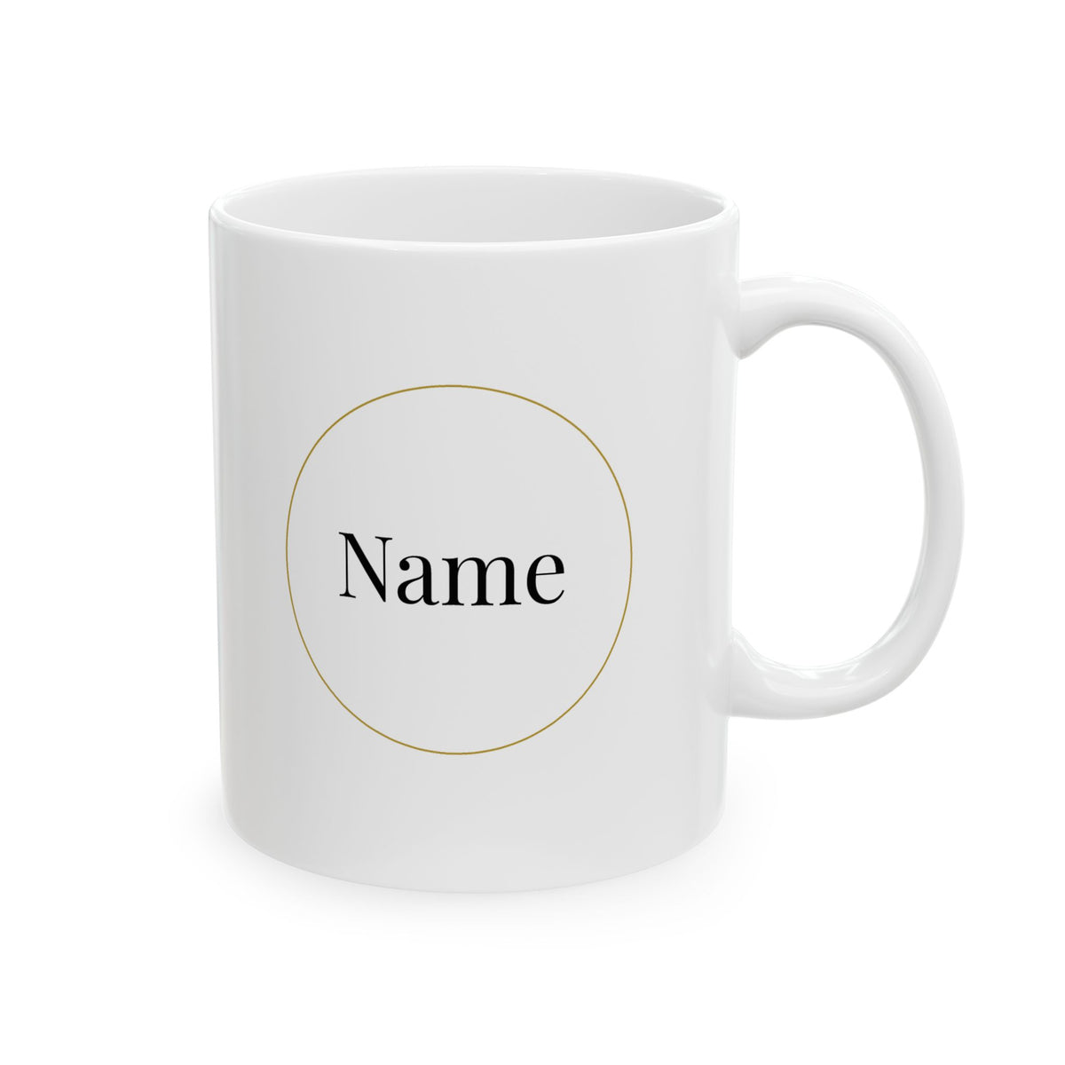 Personalized Signature Name Mug